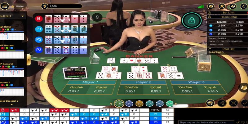 Hướng dẫn đặt cược trong game bài Bull Bull
