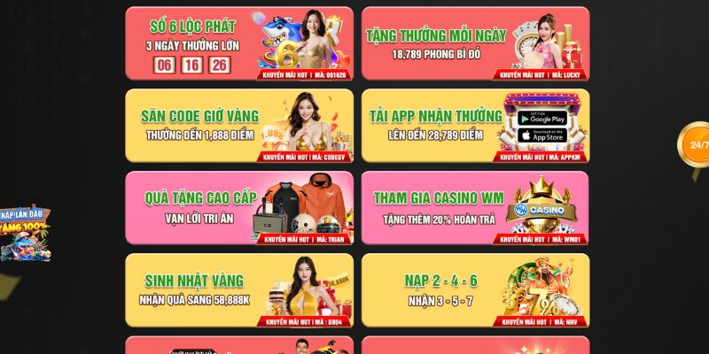 Khuyến mãi 789bet với nhiều chương trình ưu đãi hấp dẫn