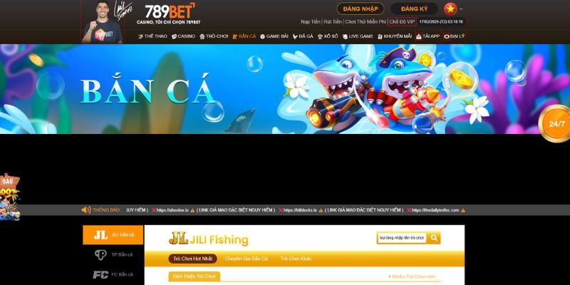 Sức hút của các tựa game bắn cá tại 789bet